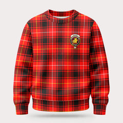MacIver Modern Tartan Crest Sweater