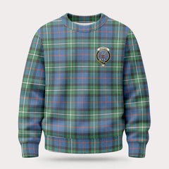 MacPhail Hunting Ancient Tartan Crest Sweater