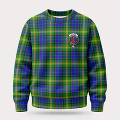 Maitland Tartan Crest Sweater