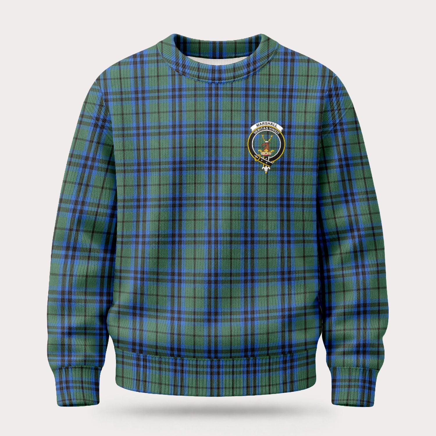 Marshall Tartan Crest Sweater