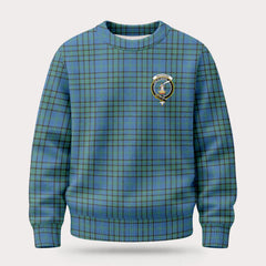 Matheson Hunting Ancient Tartan Crest Sweater
