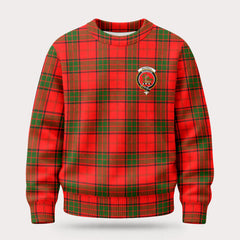 Maxwell Modern Tartan Crest Sweater