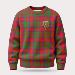 McIntosh Modern Tartan Crest Sweater