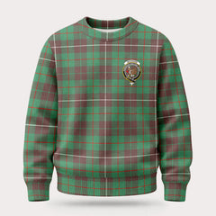 McKinnon Hunting Ancient Tartan Crest Sweater