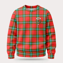 McLaine of Loch Buie Tartan Crest Sweater
