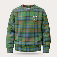 McMillan Hunting Ancient Tartan Crest Sweater