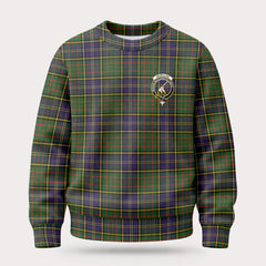 McMillan Hunting Modern Tartan Crest Sweater