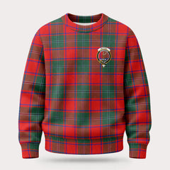 McPhail Clan Tartan Crest Sweater