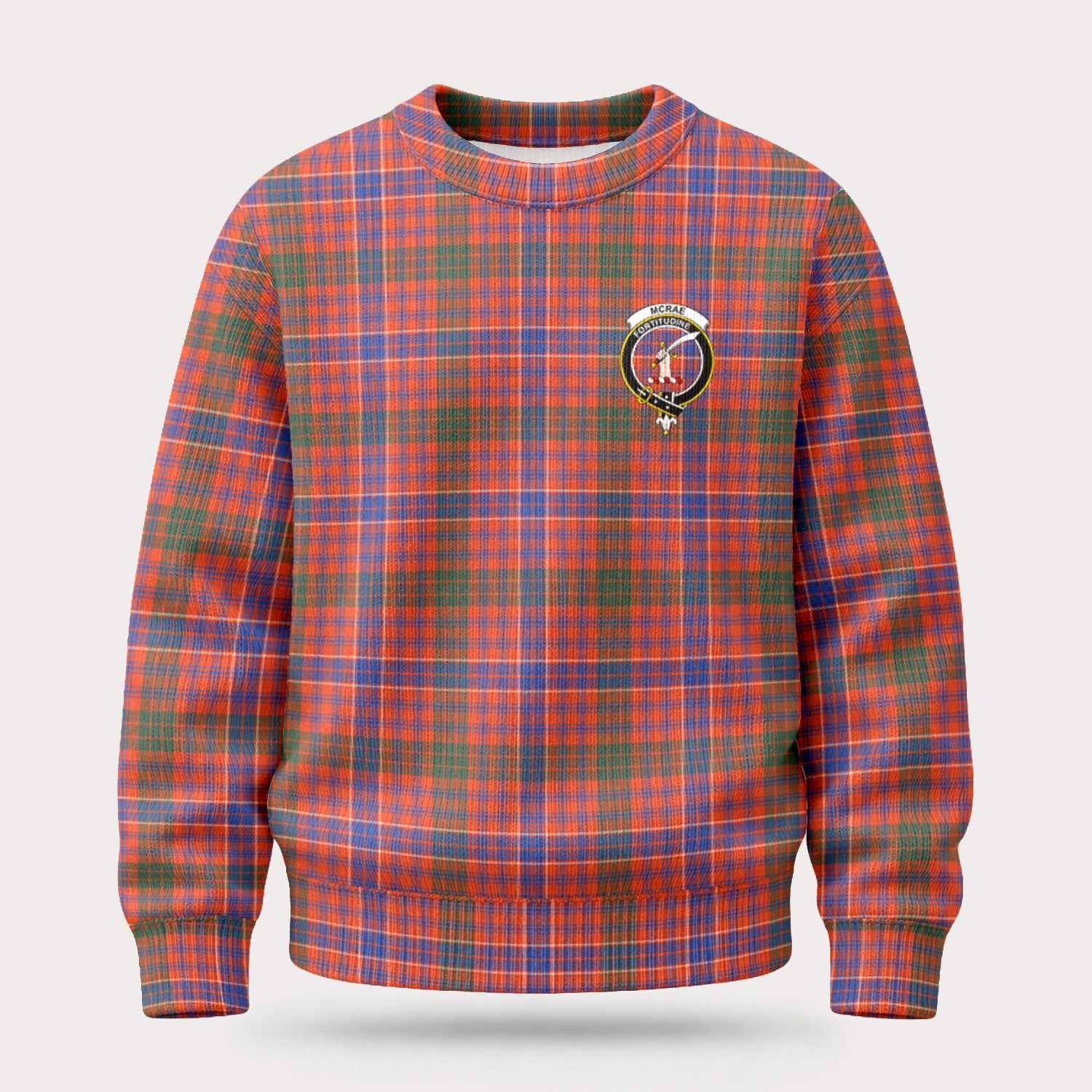 McRae Ancient Tartan Crest Sweater