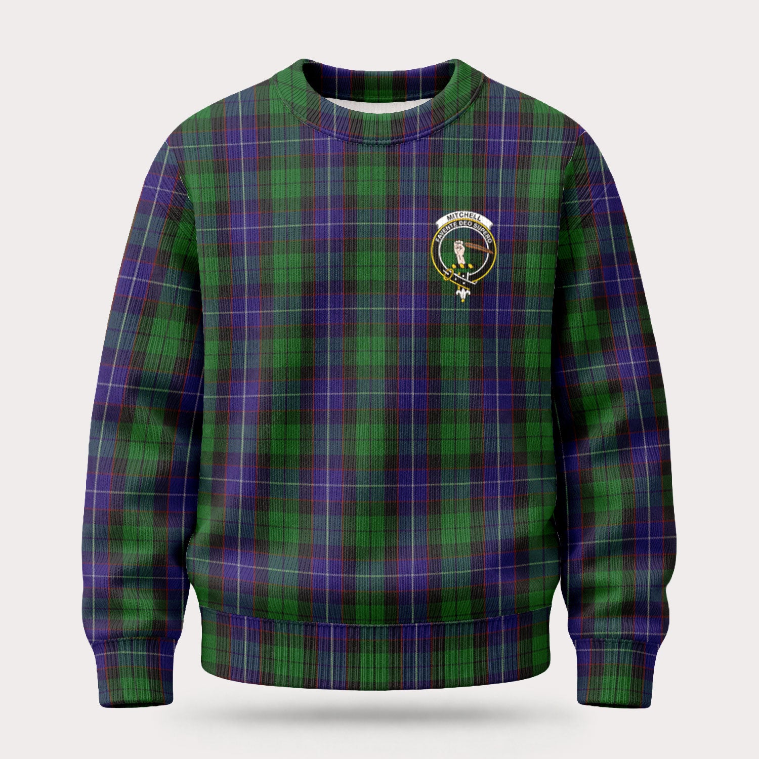 Mitchell Tartan Crest Sweater
