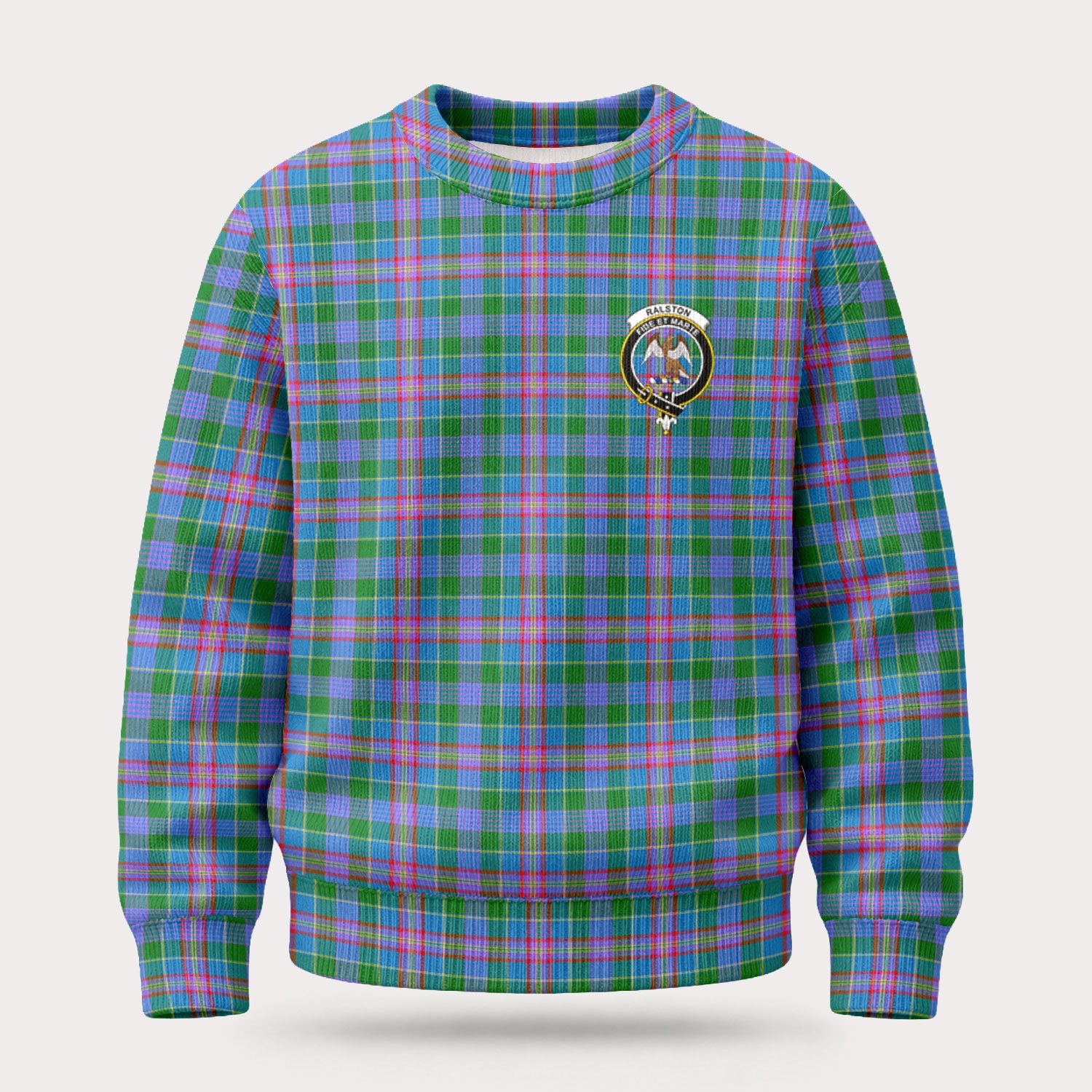 Ralston Tartan Crest Sweater