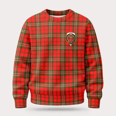 Scott Modern Tartan Crest Sweater