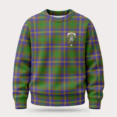 Strang (or Strange) Tartan Crest Sweater