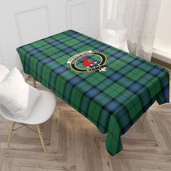 Armstrong Ancient Tartan Crest Tablecloth