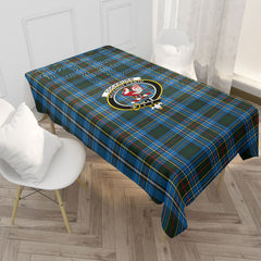 Cockburn Modern Tartan Crest Tablecloth