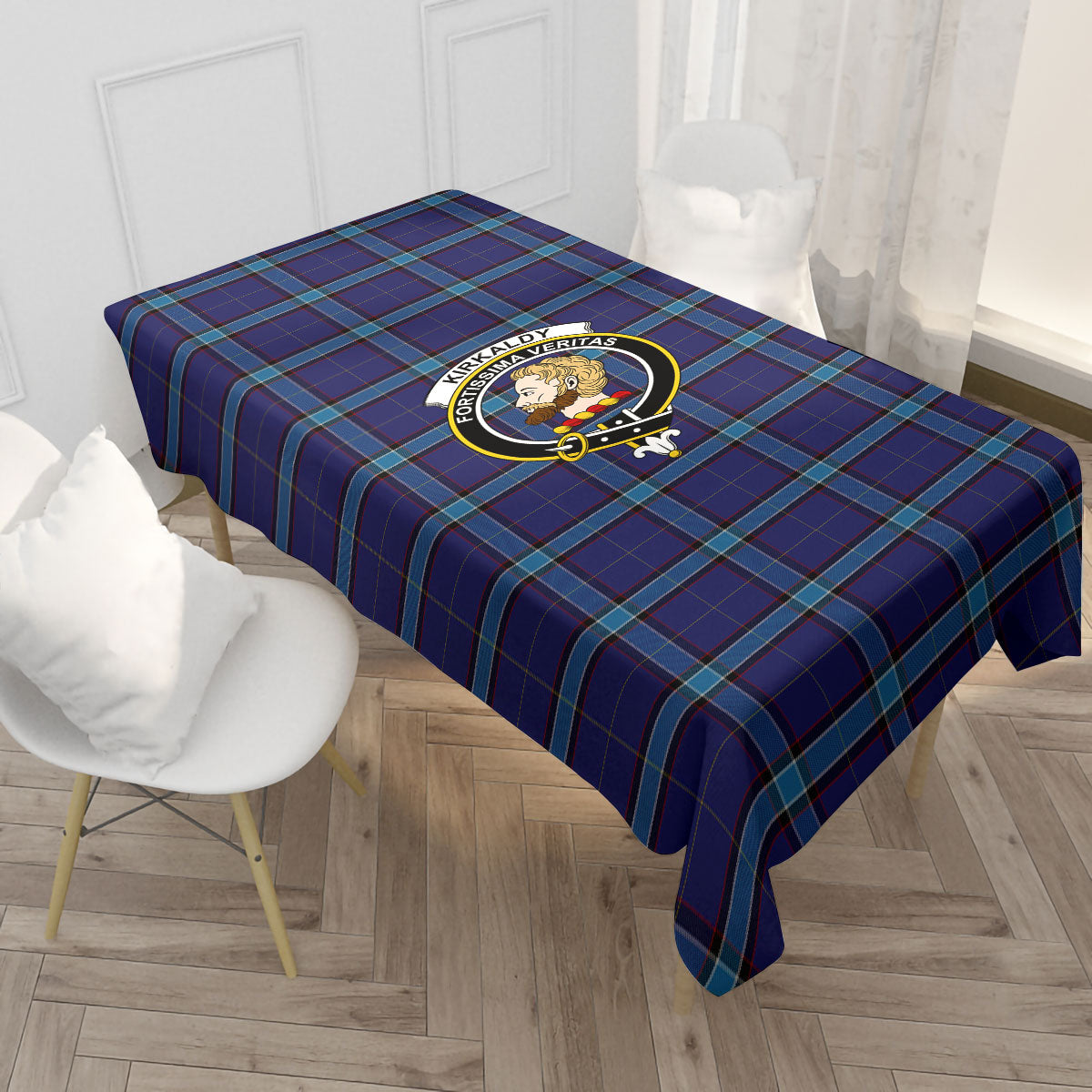 Kirkaldy Tartan Crest Tablecloth