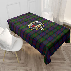 McDonald Tartan Crest Tablecloth