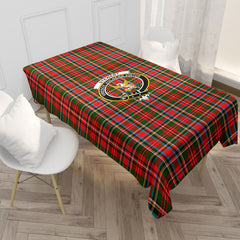 Stewart Royal Tartan Crest Tablecloth