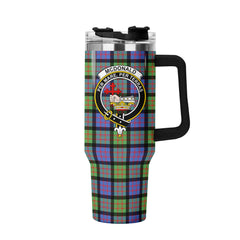 McDonald Ancient Tartan Crest 40 oz Insulated Tumbler with Handle