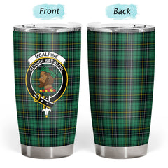 McAlpine Ancient Tartan Crest Tumbler