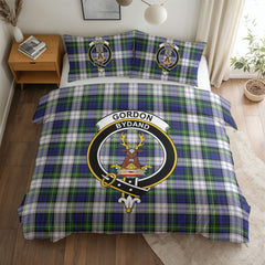 Gordon Dress Modern Tartan Crest Bedding Set