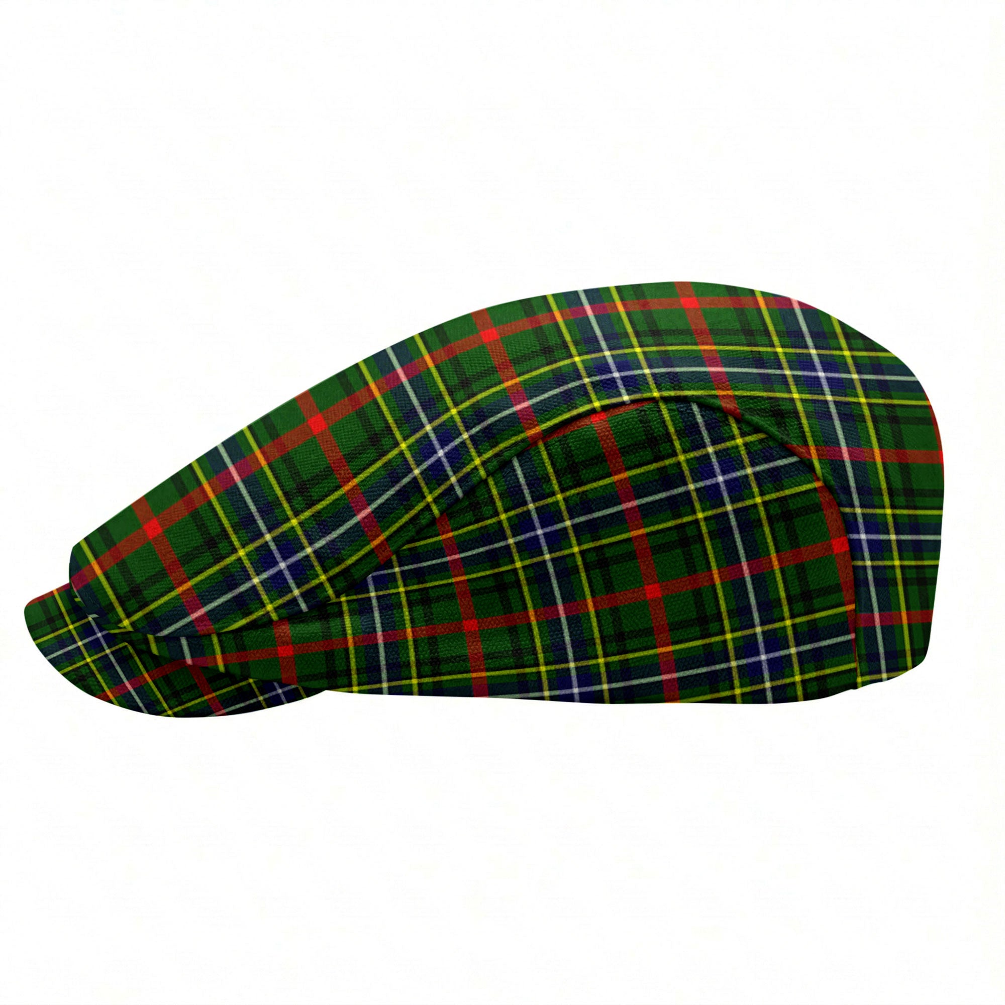 Bisset Tartan Flat Caps