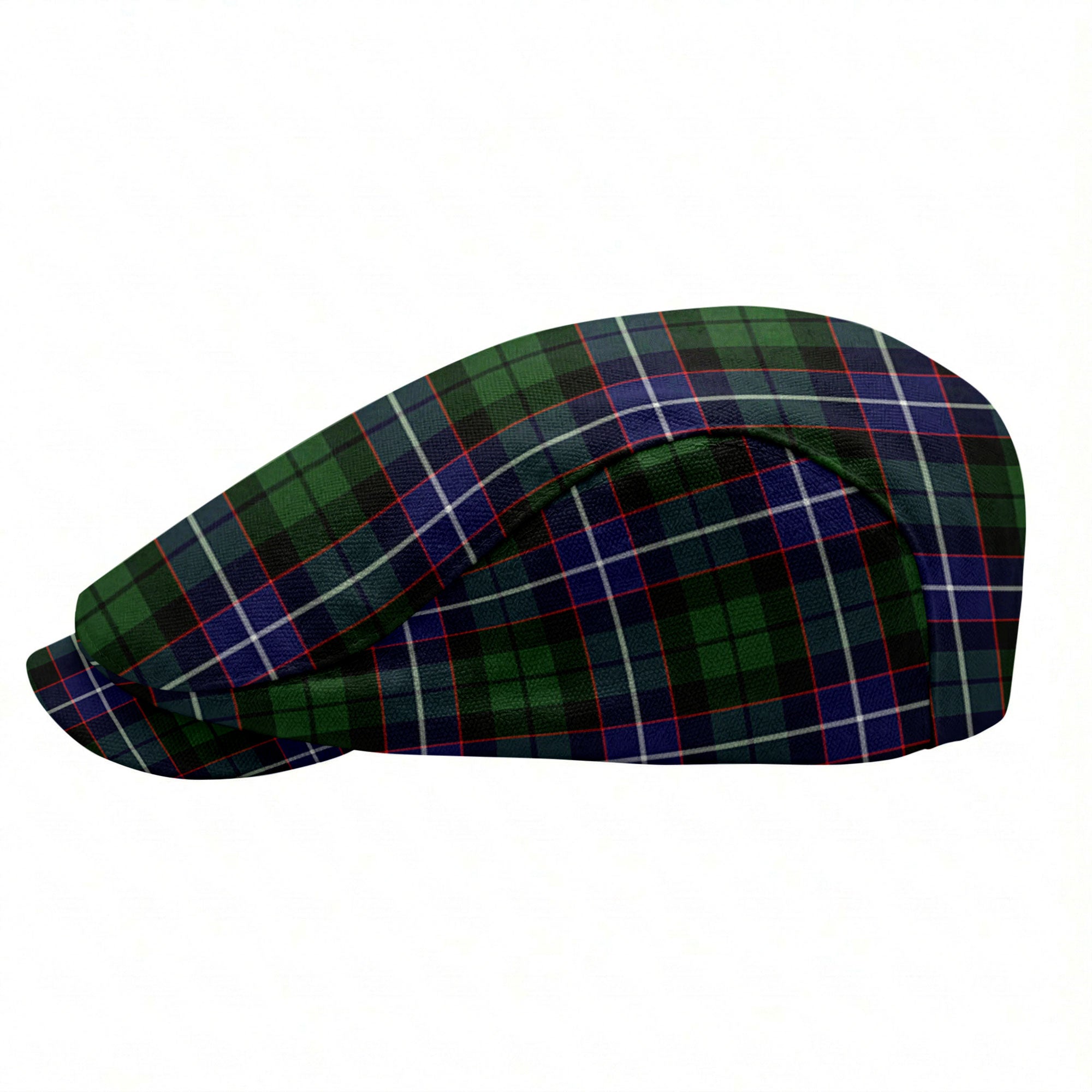 Galbraith Modern Tartan Flat Caps