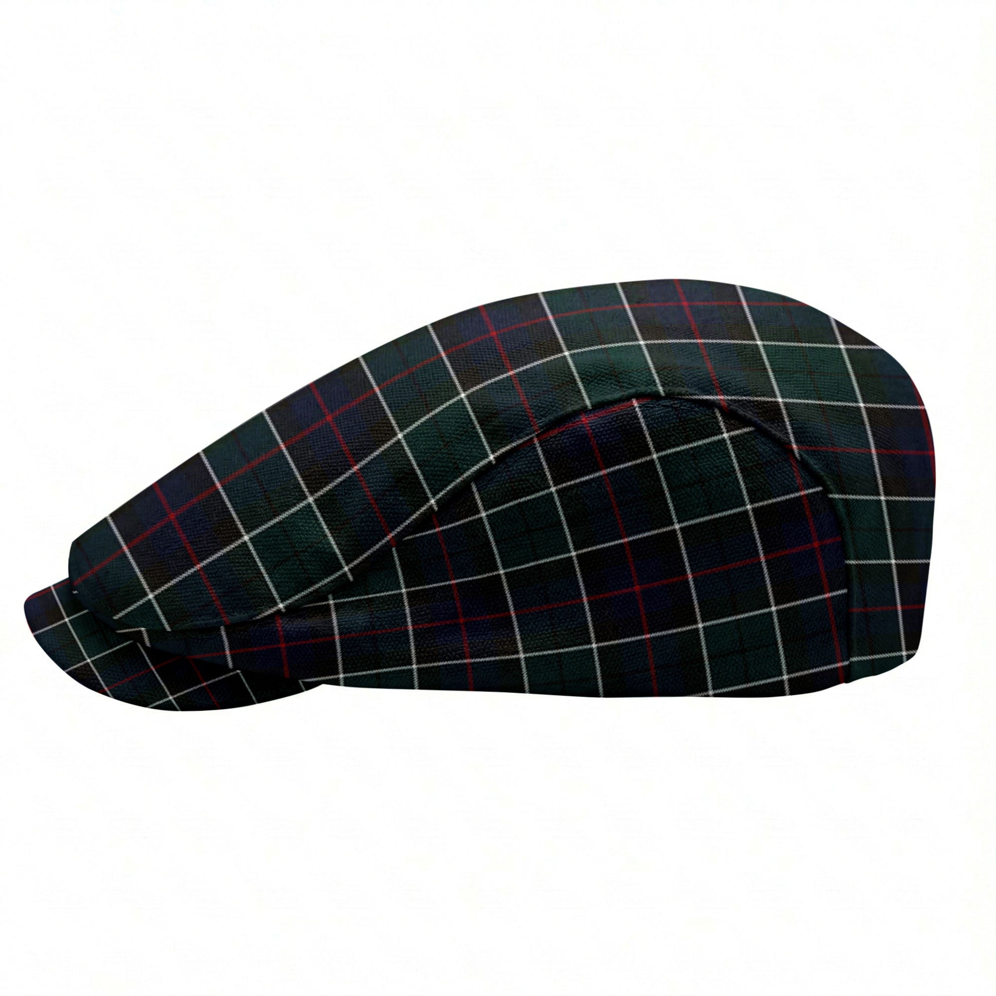 Leslie Hunting Modern Tartan Flat Caps