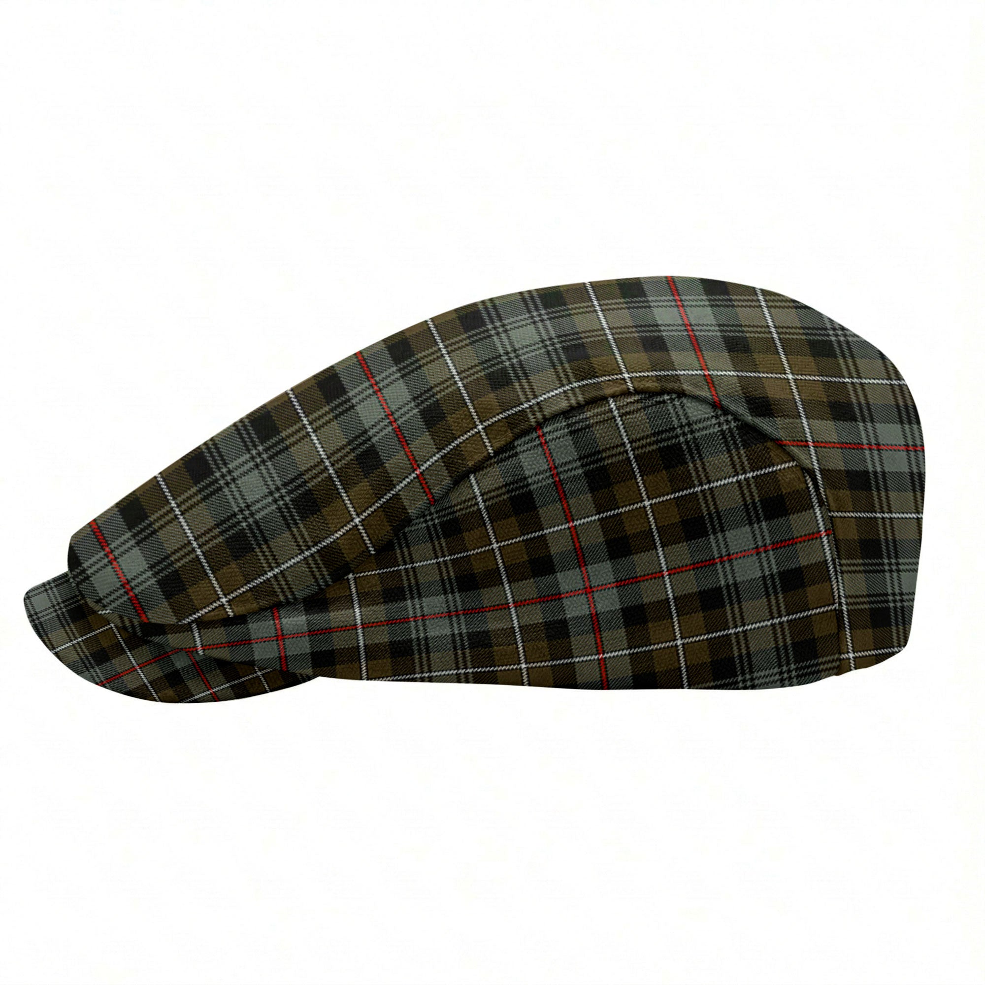 MacKenzie Weathered Tartan Flat Caps