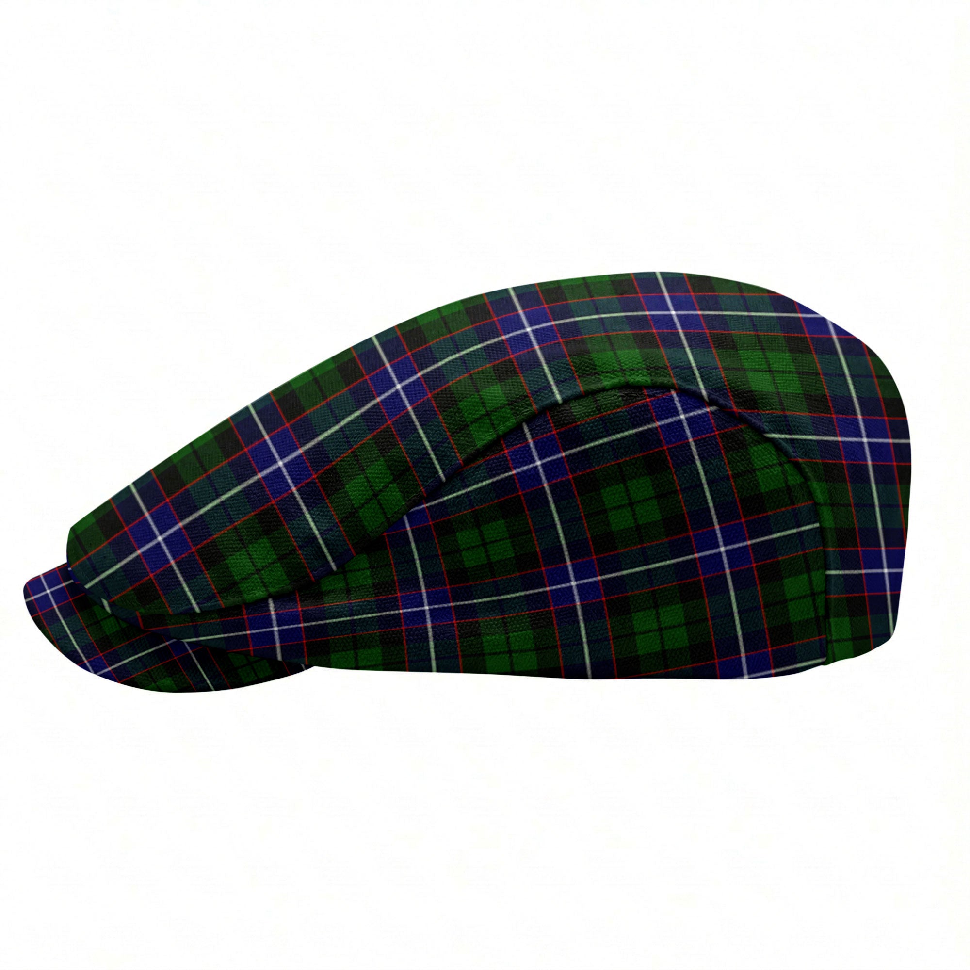 Russell Modern Tartan Flat Caps