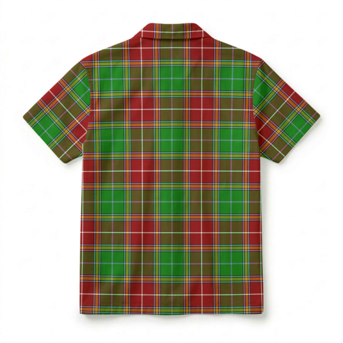 Baxter Modern Tartan Crest Hawaiian Shirt