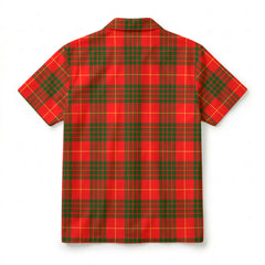 Cameron Modern Tartan Crest Hawaiian Shirt