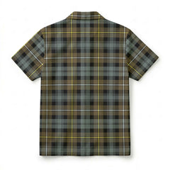Campbell Argyll Weathered Tartan Crest Hawaiian Shirt