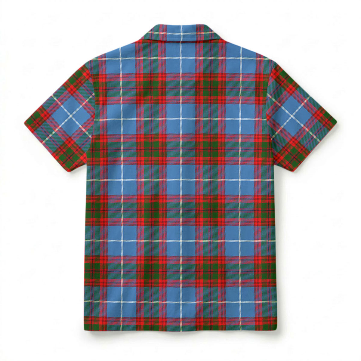 Congilton Tartan Crest Hawaiian Shirt