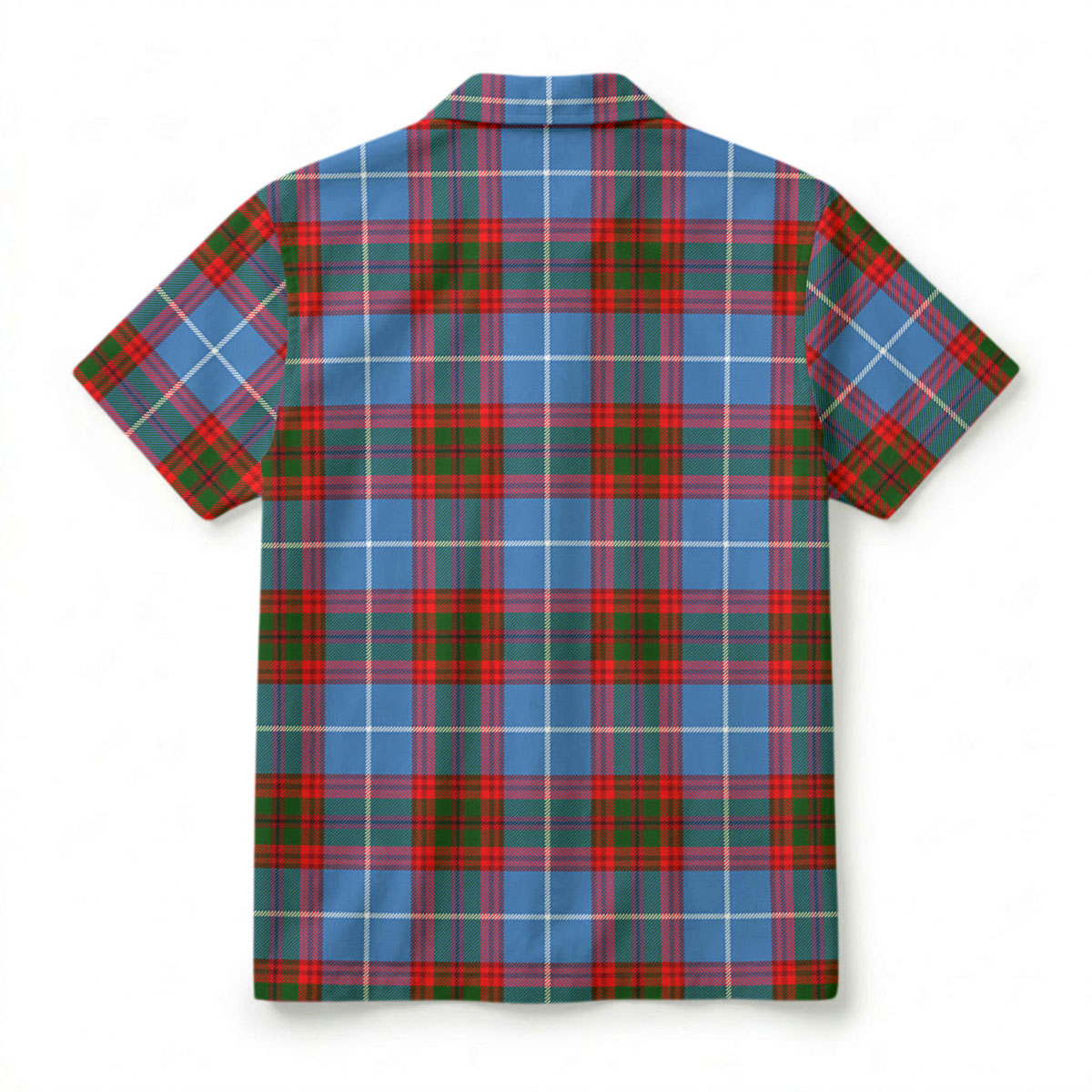 Dalmahoy Tartan Crest Hawaiian Shirt