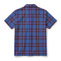 Elliot Modern Tartan Crest Hawaiian Shirt