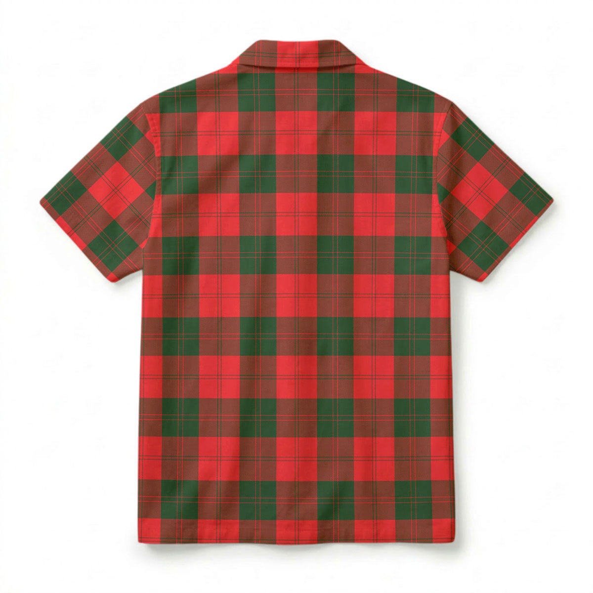 Erskine Modern Tartan Crest Hawaiian Shirt