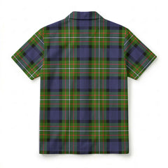 Fergusson Modern Tartan Crest Hawaiian Shirt