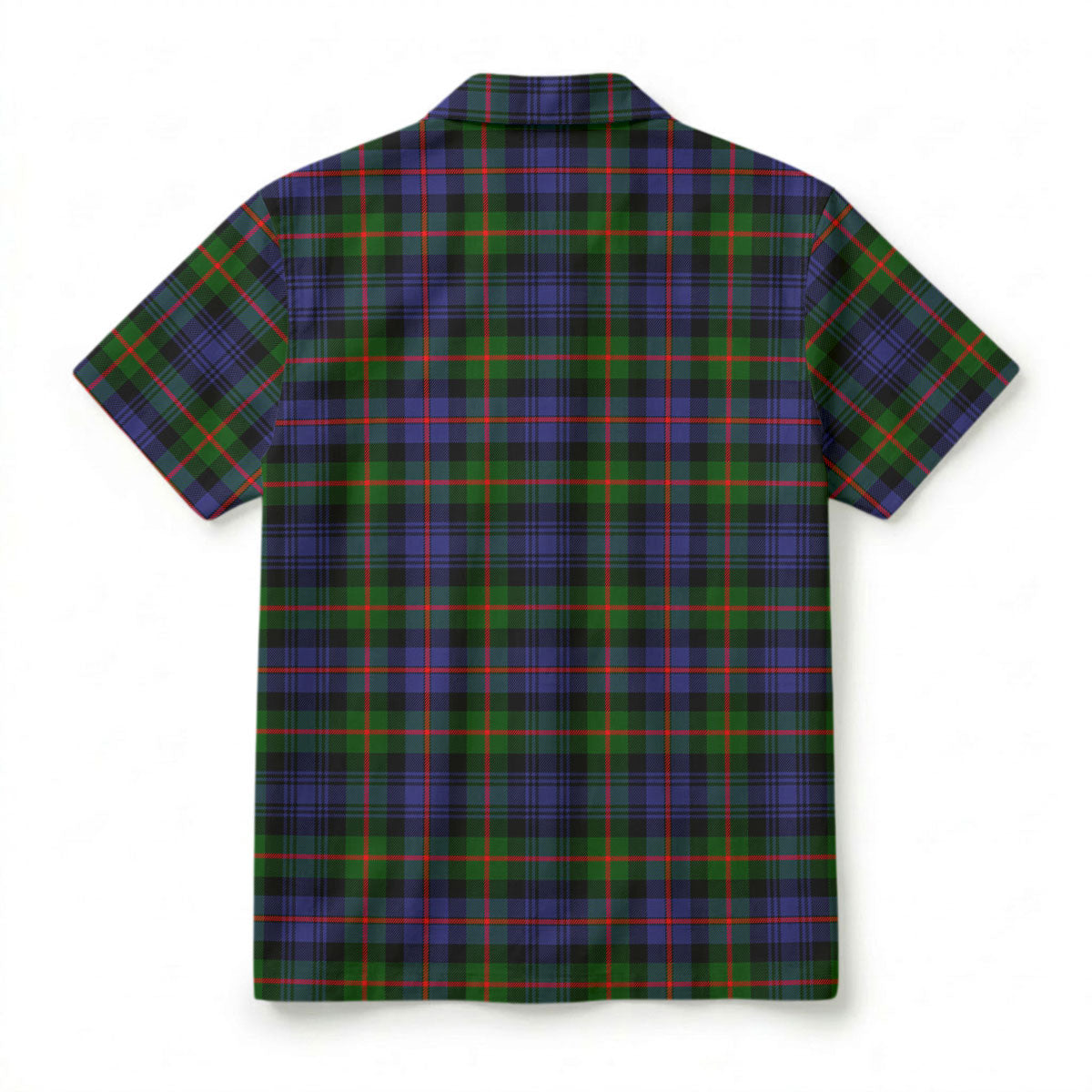 Fleming Tartan Crest Hawaiian Shirt
