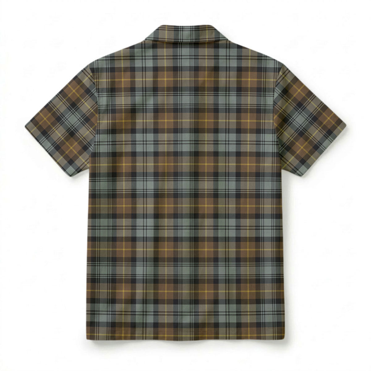 Gordon Weathered Tartan Crest Hawaiian Shirt