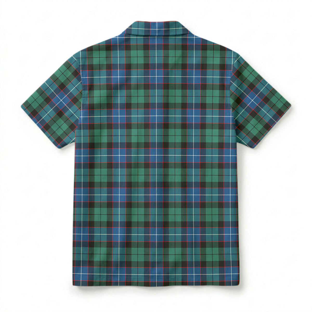 Hunter Ancient Tartan Crest Hawaiian Shirt