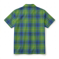 Johnstone Ancient Tartan Crest Hawaiian Shirt