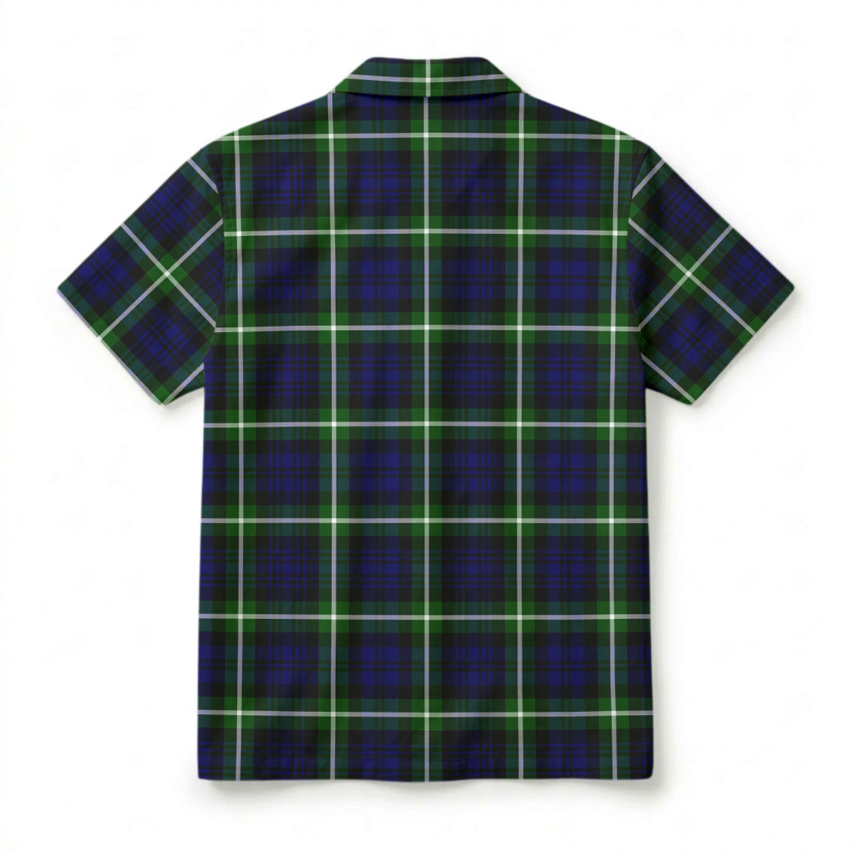 Lamont Modern Tartan Crest Hawaiian Shirt