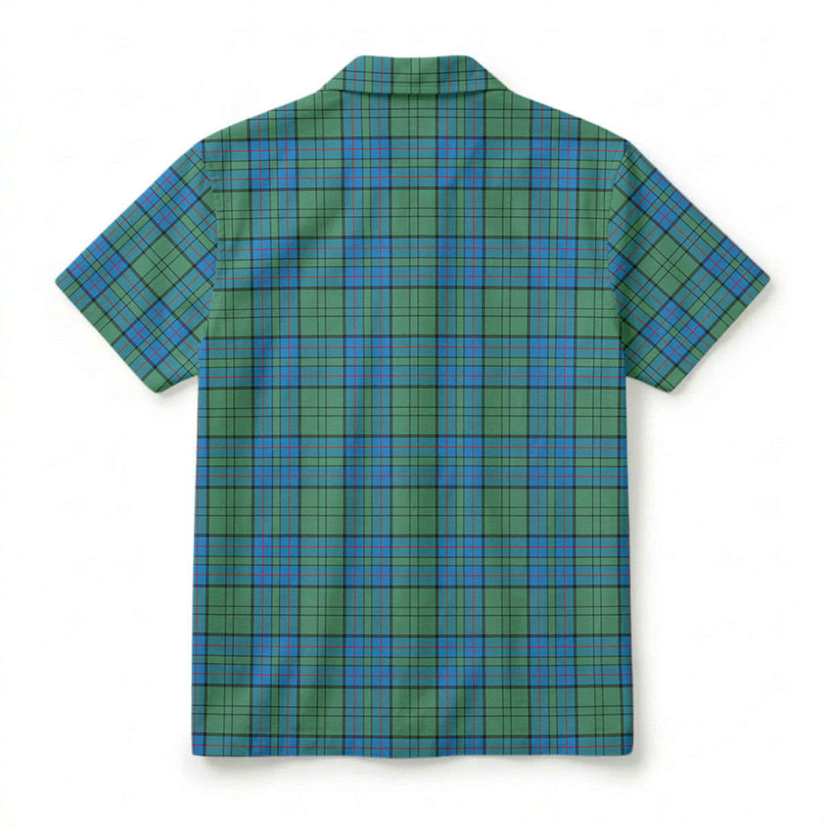 Lockhart Tartan Crest Hawaiian Shirt