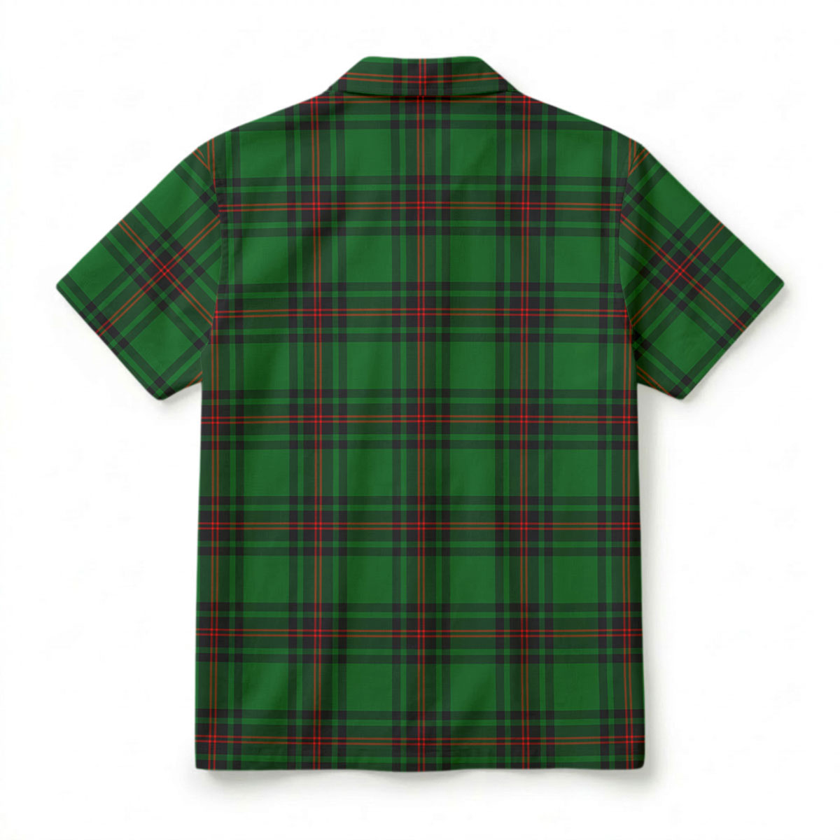 Logie Tartan Crest Hawaiian Shirt
