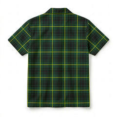 MacArthur Modern Tartan Crest Hawaiian Shirt