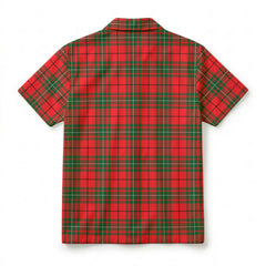 MacAulay Modern Tartan Crest Hawaiian Shirt
