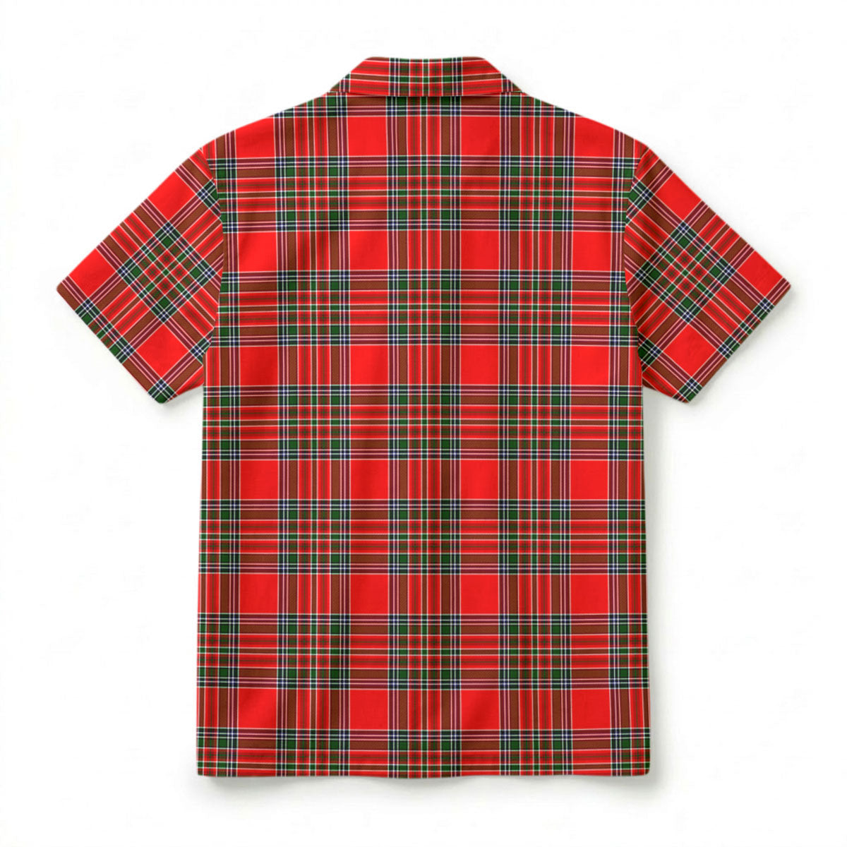 MacBain Tartan Crest Hawaiian Shirt