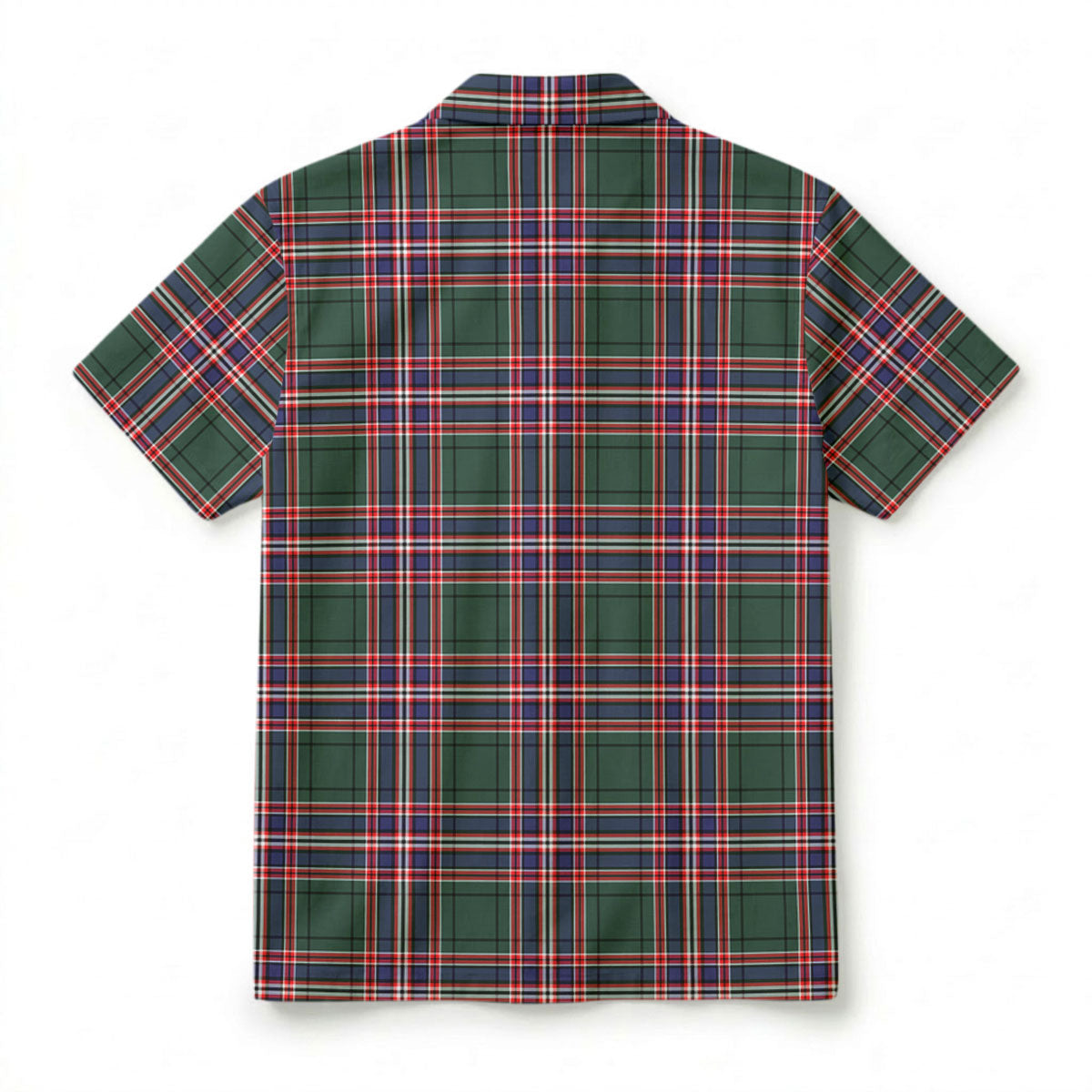 MacFarlane Hunting Modern Tartan Crest Hawaiian Shirt