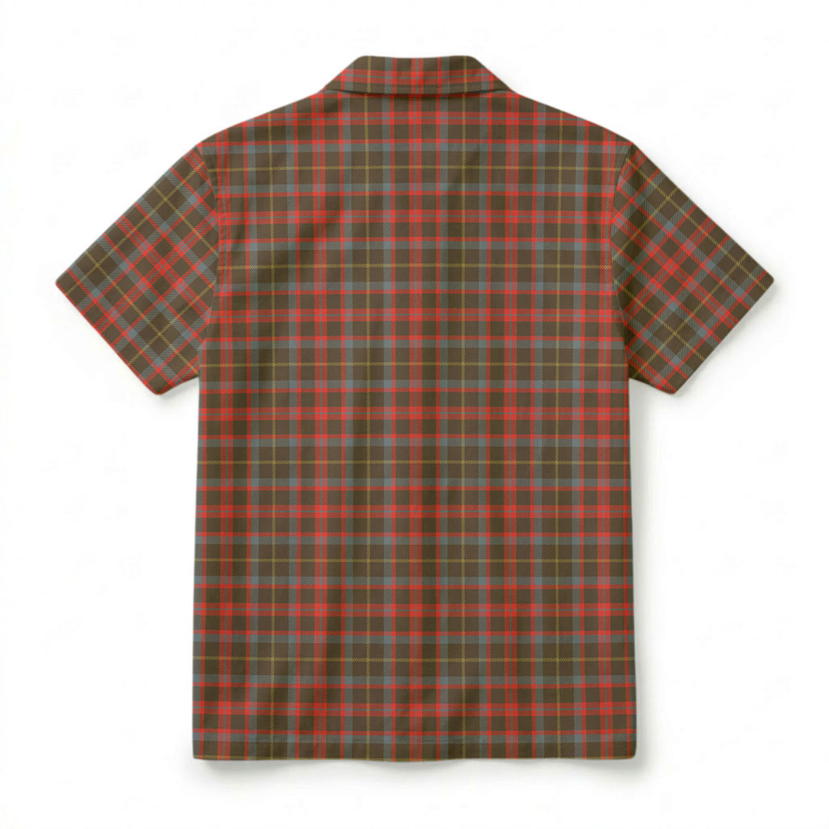 McIntosh Hunting Weathered Tartan Crest Hawaiian Shirt